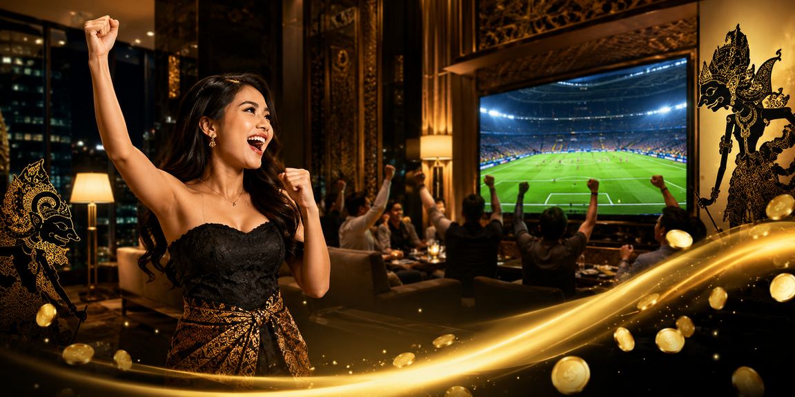 Model menampilkan pengalaman klaim cashback dan bonus platform taruhan online